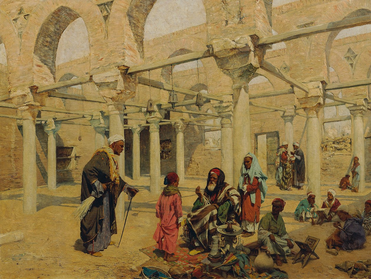 Scuola a Benassa da Alphons Leopold Mielich