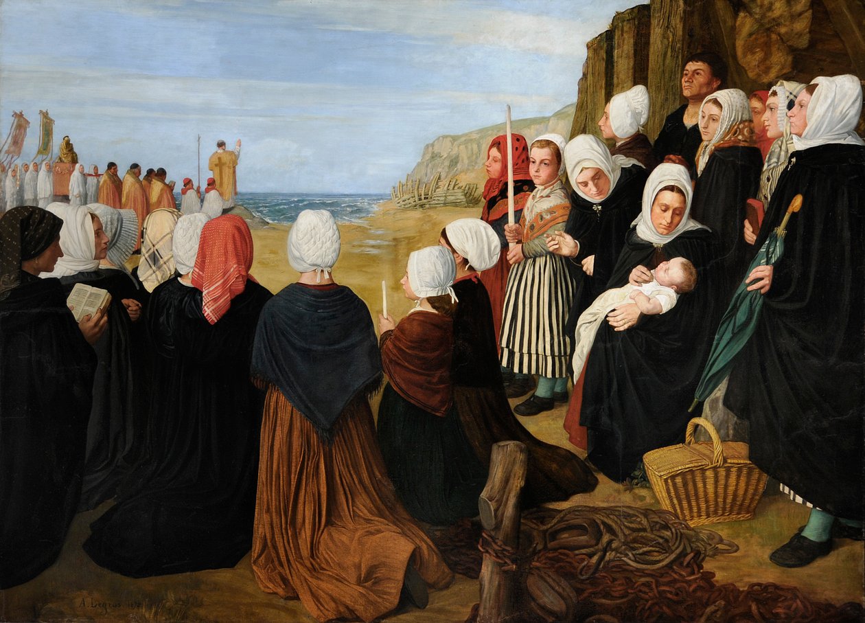 Benedizione del mare da Alphonse Legros