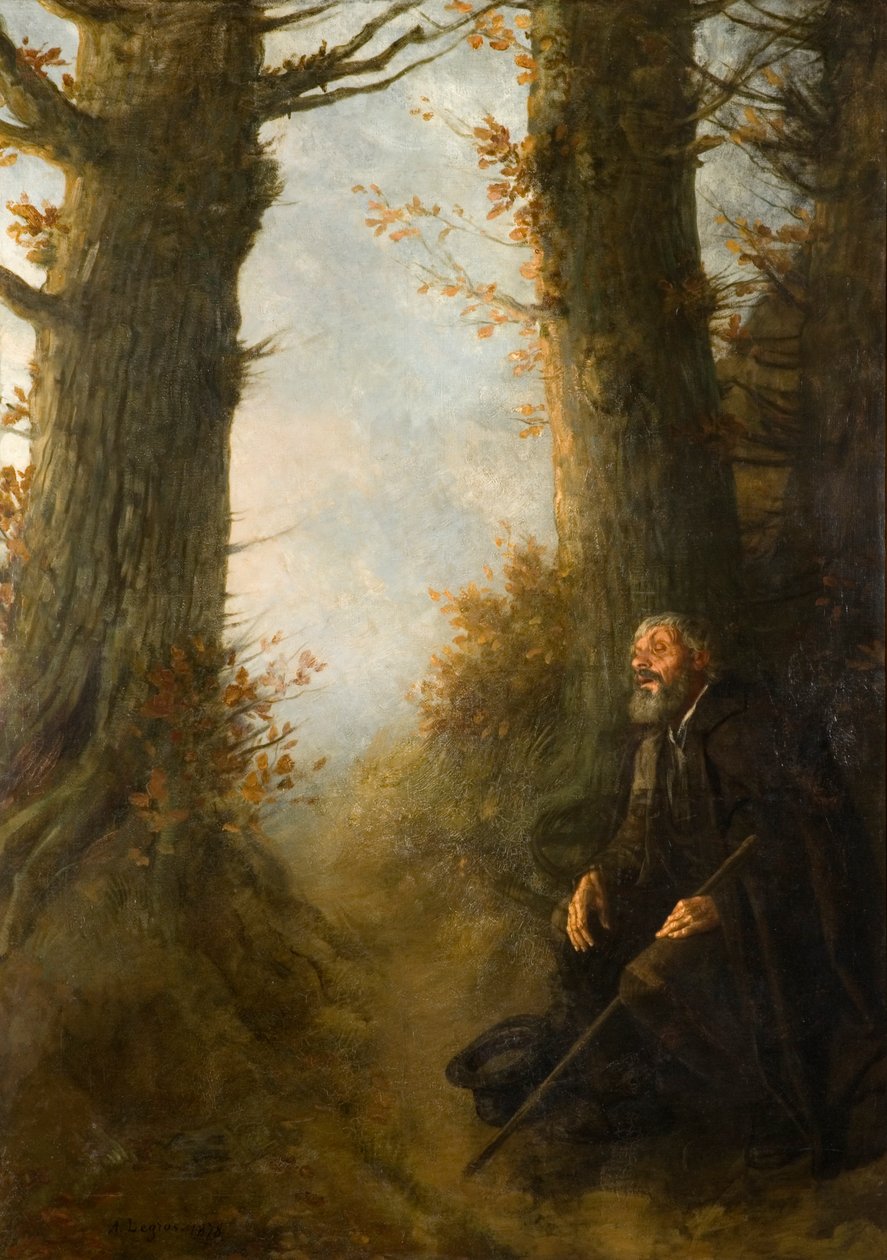 Viandante stanco, 1878 da Alphonse Legros