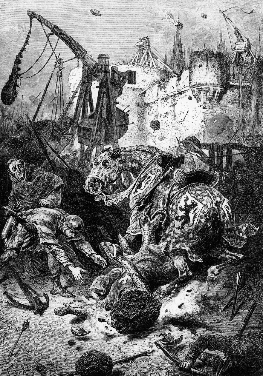 La morte di Simone di Montfort all