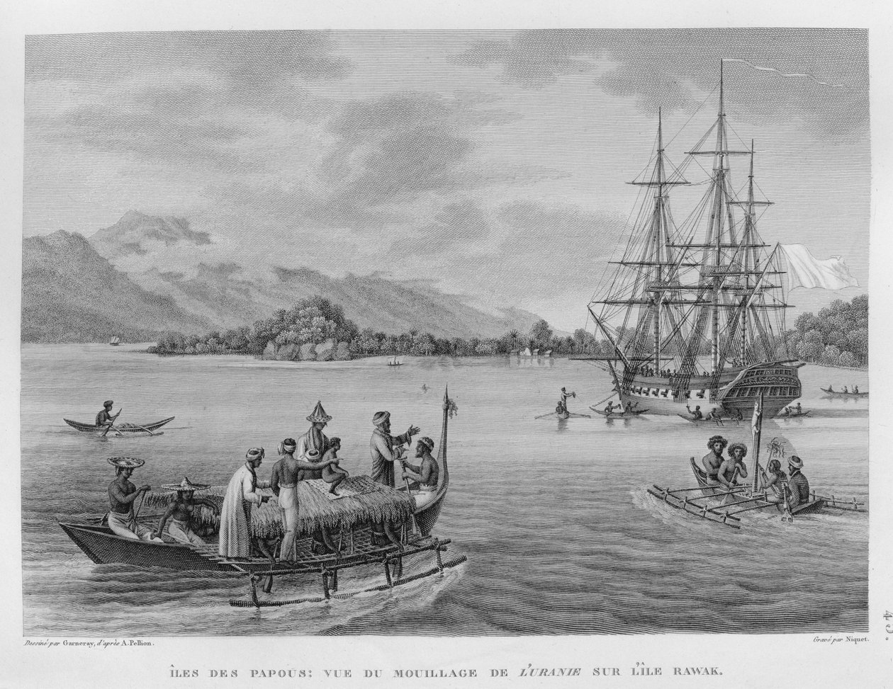 Le isole Papous: Veduta dell