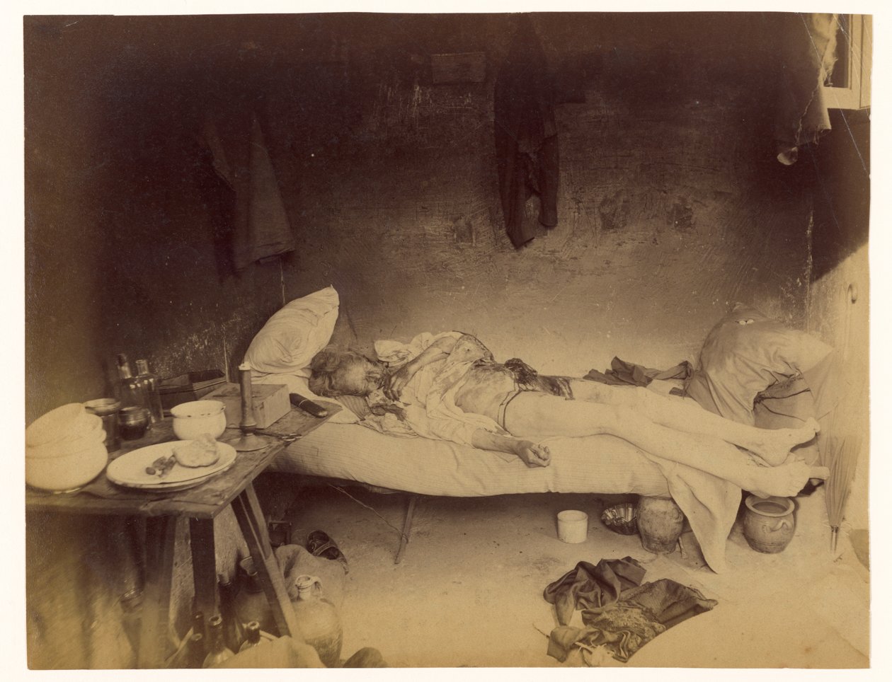 Omicidio della donna di nome Fourmentin Caroline Céleste ... Scoperta del cadavere da Alphonse Bertillon