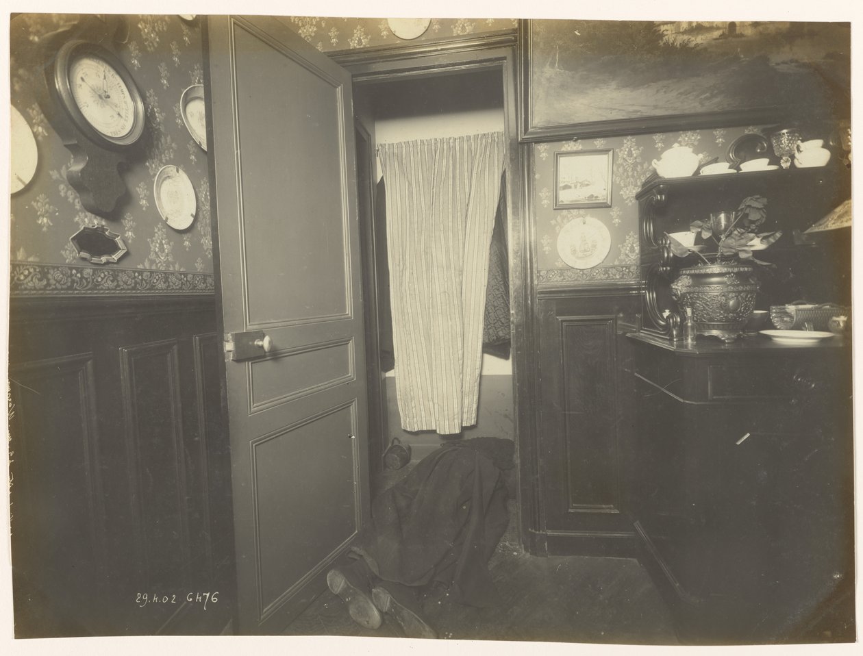 Scoperta del corpo da Alphonse Bertillon