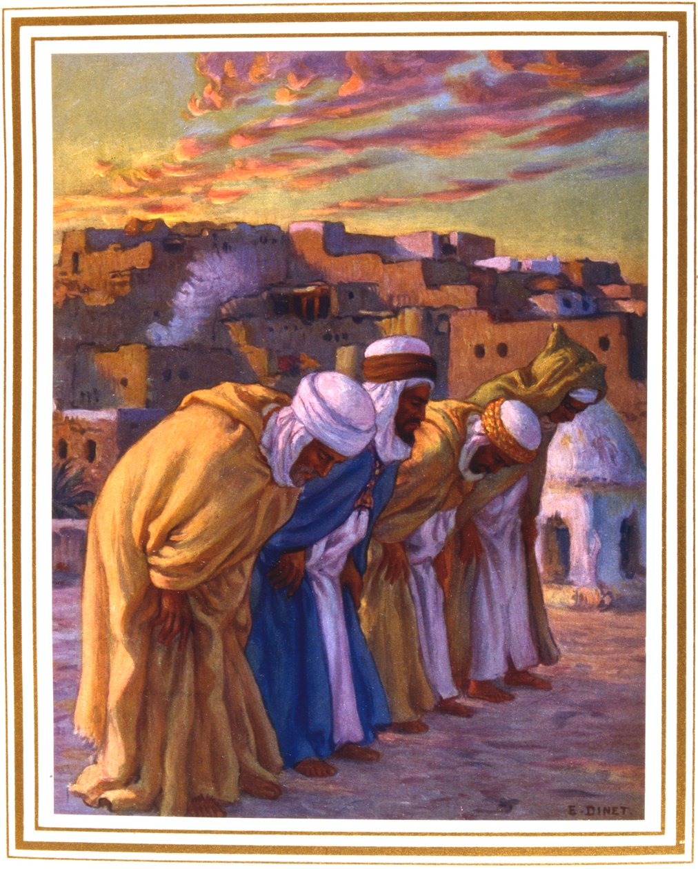 El Rekaa ou Linclination La Priere da Alphonse Etienne Dinet