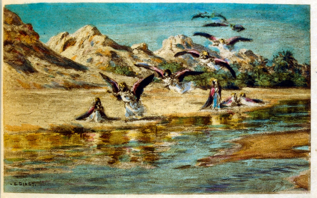 Illustrazione di Dinet da 