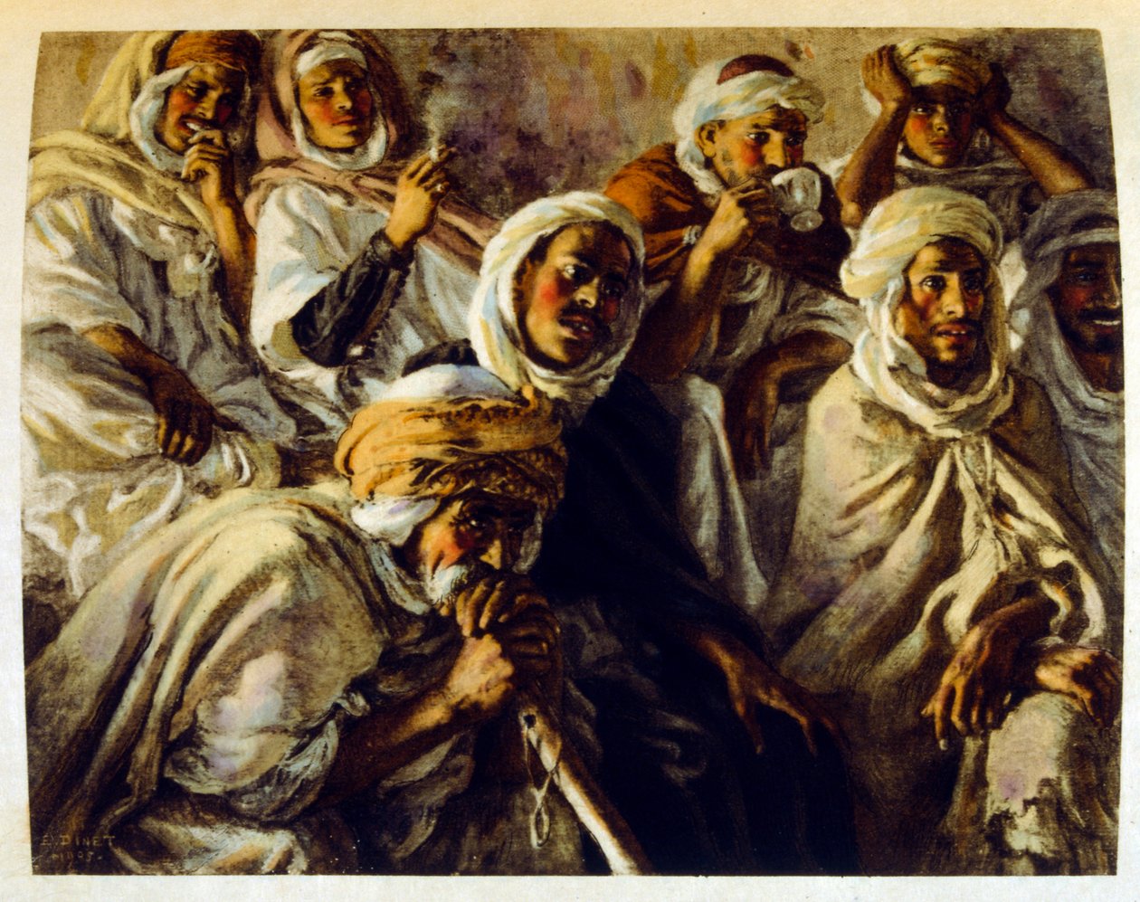 Illustrazione di Dinet da 