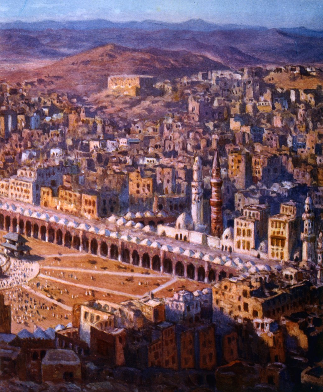 Veduta della Mecca da Alphonse Etienne Dinet