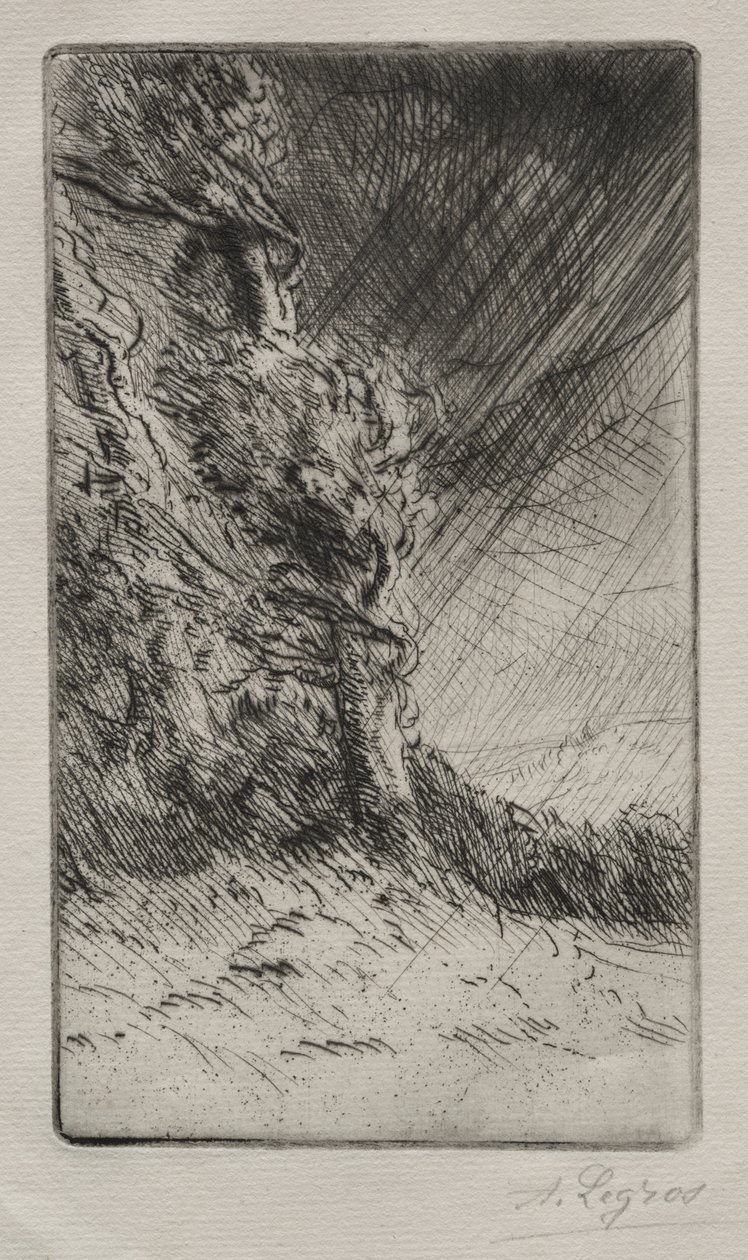 Una raffica di vento da Alphonse Legros
