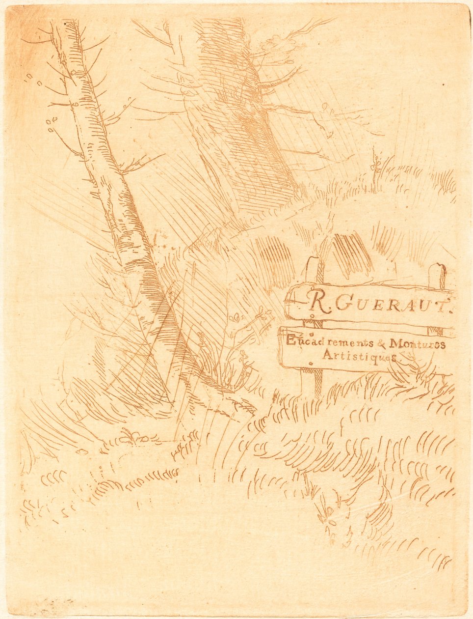 Indirizzo di M.R. Gueraut da Alphonse Legros
