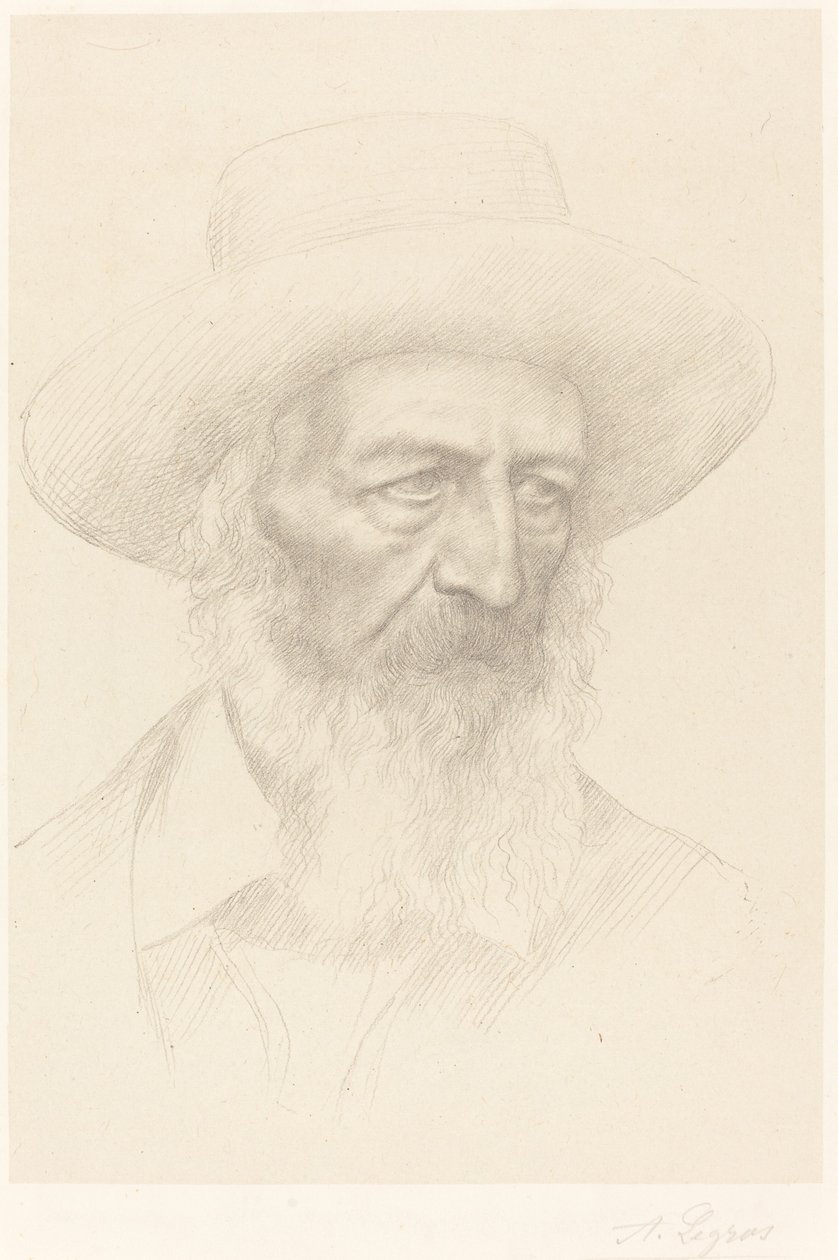 Alfred, Lord Tennyson da Alphonse Legros