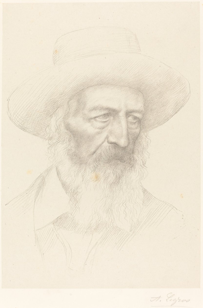 Alfred, Lord Tennyson da Alphonse Legros