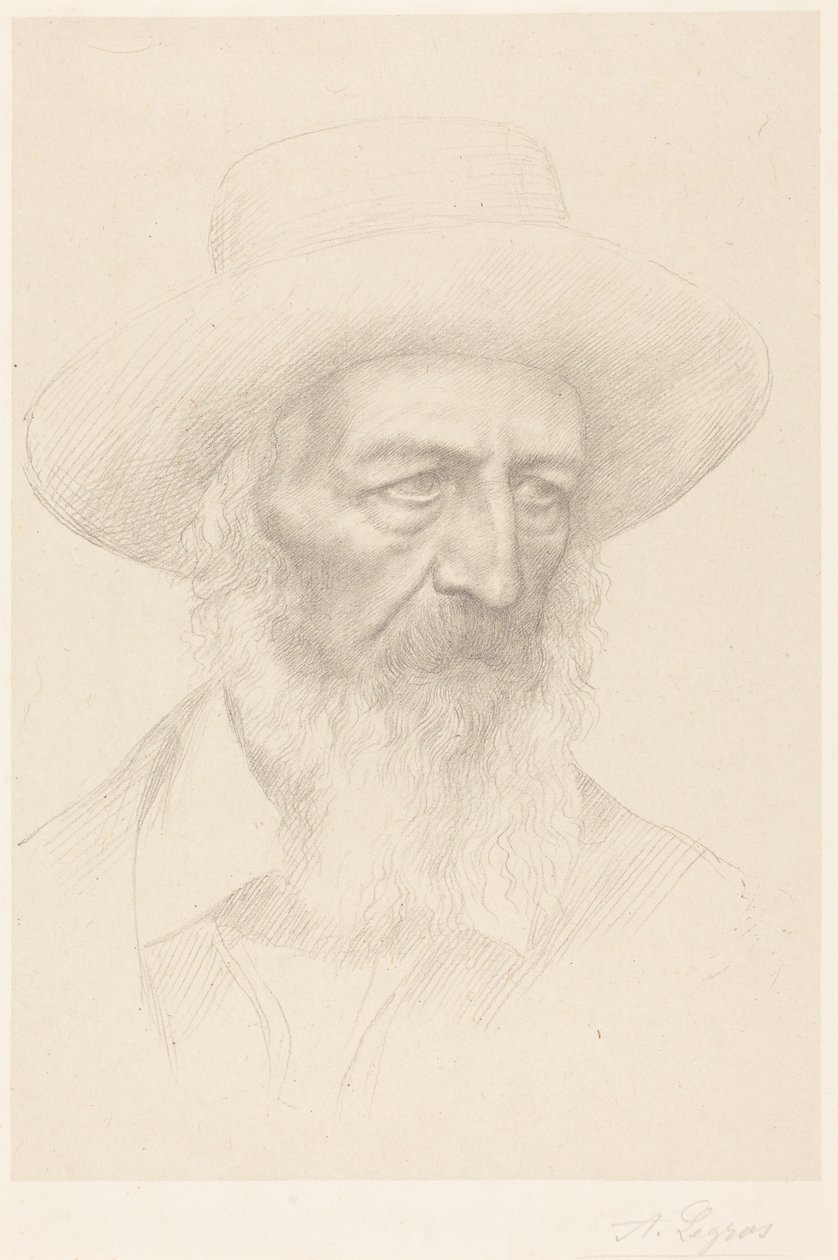Alfred, Lord Tennyson da Alphonse Legros