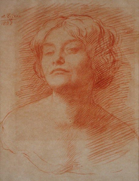 Alice Knewstub da Alphonse Legros