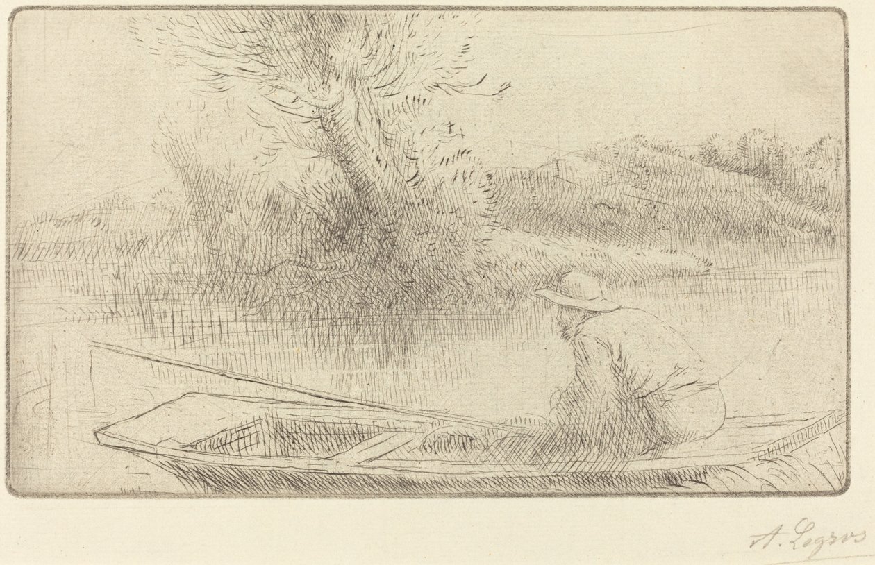 Lungo il Tamigi da Alphonse Legros