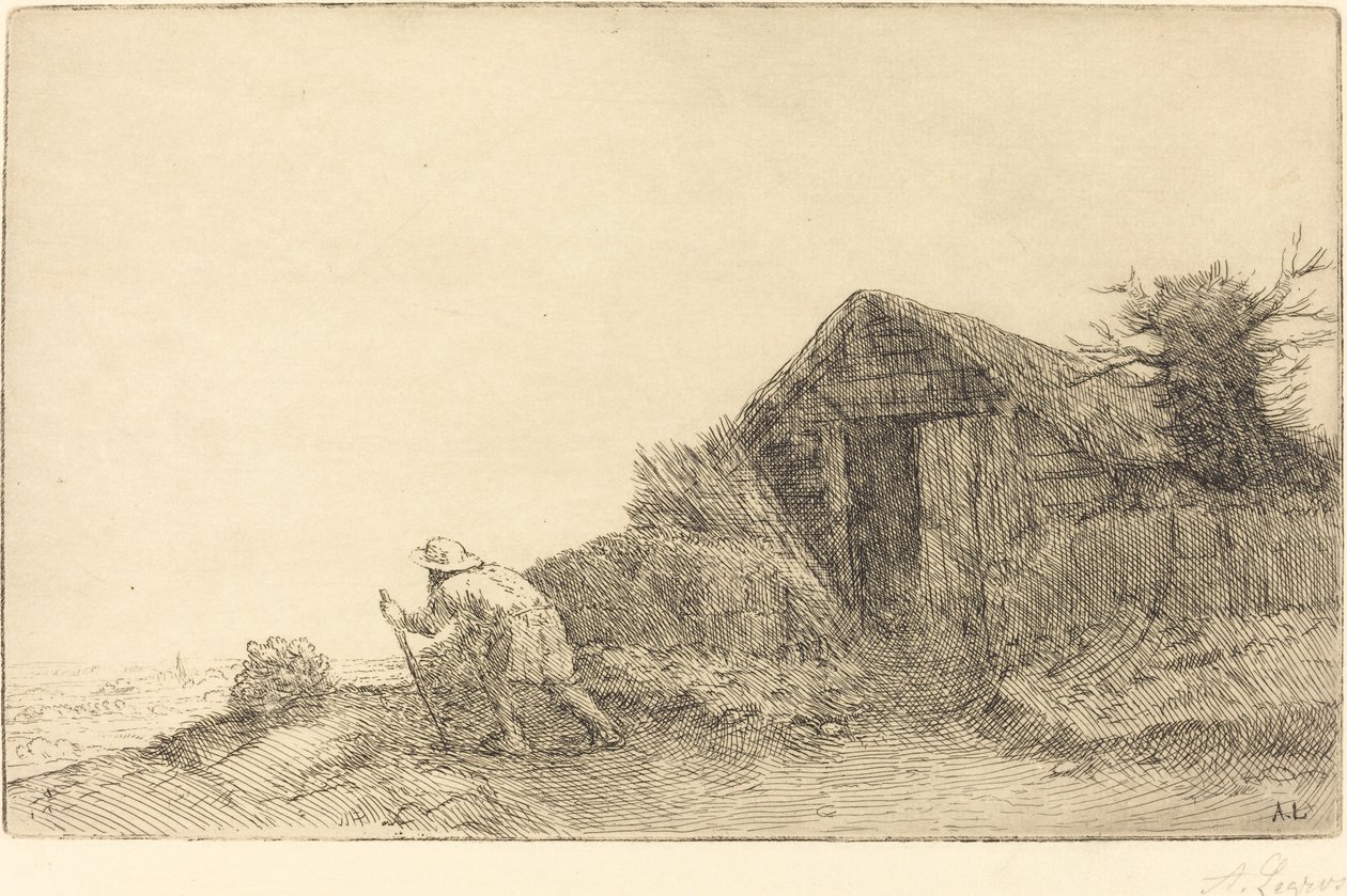 In cima alla collina da Alphonse Legros