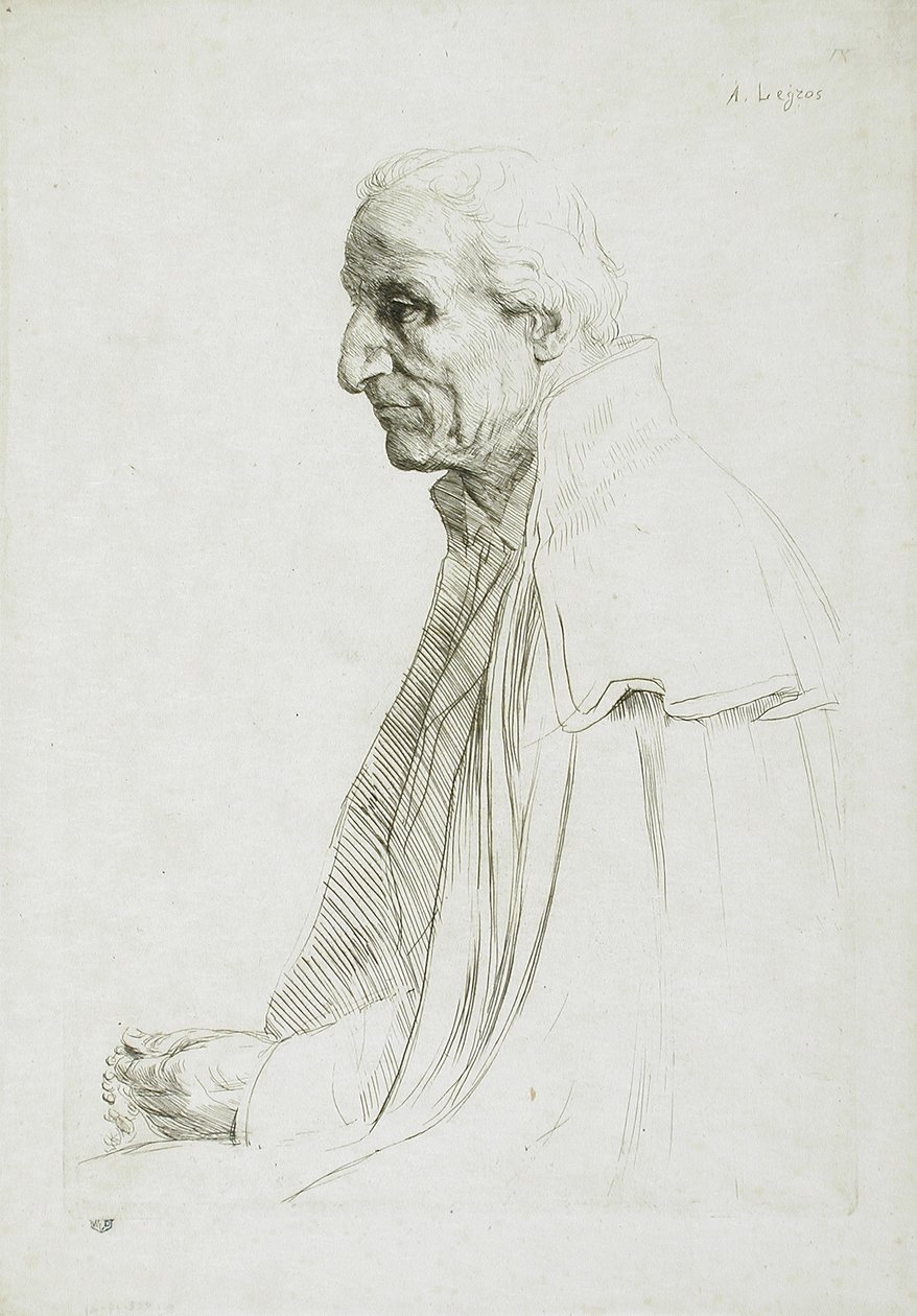Un vecchio spagnolo da Alphonse Legros