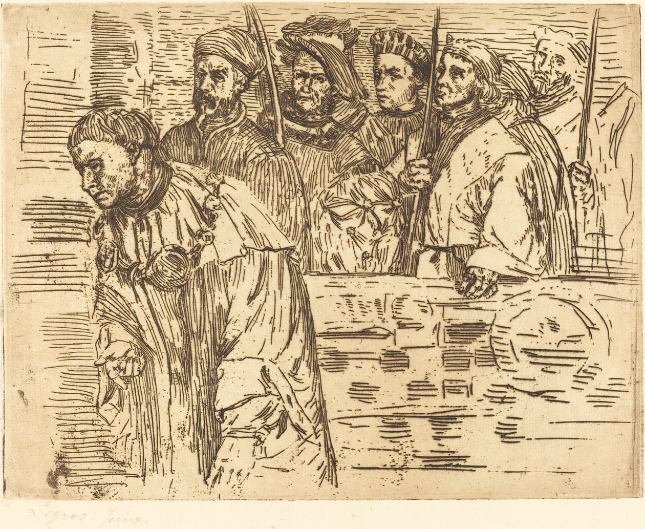 Arcieri, 1862 da Alphonse Legros