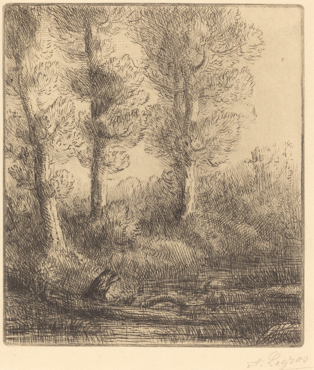 Le rive di Saint-Pre da Alphonse Legros