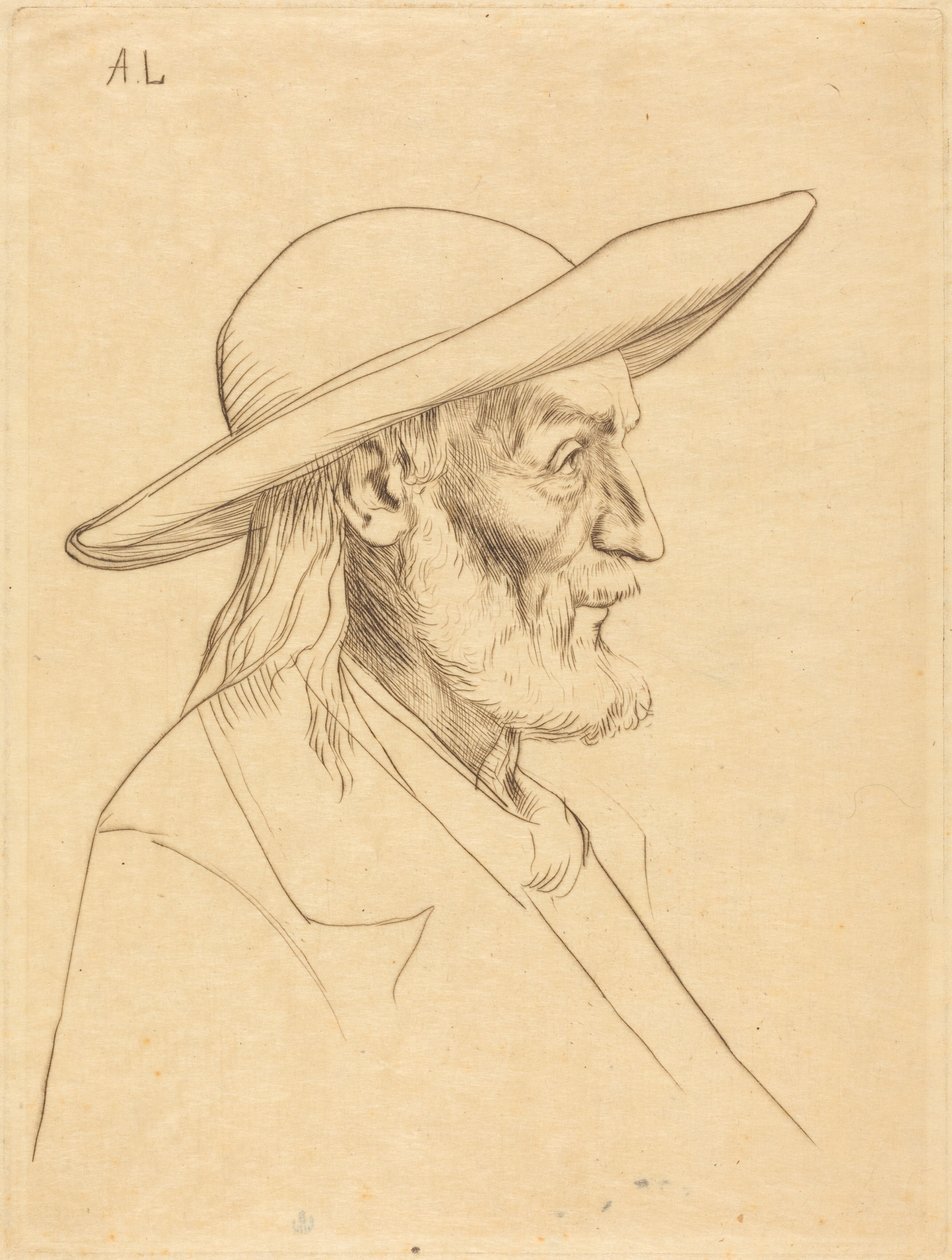 Contadino bretone (Paysan breton) da Alphonse Legros