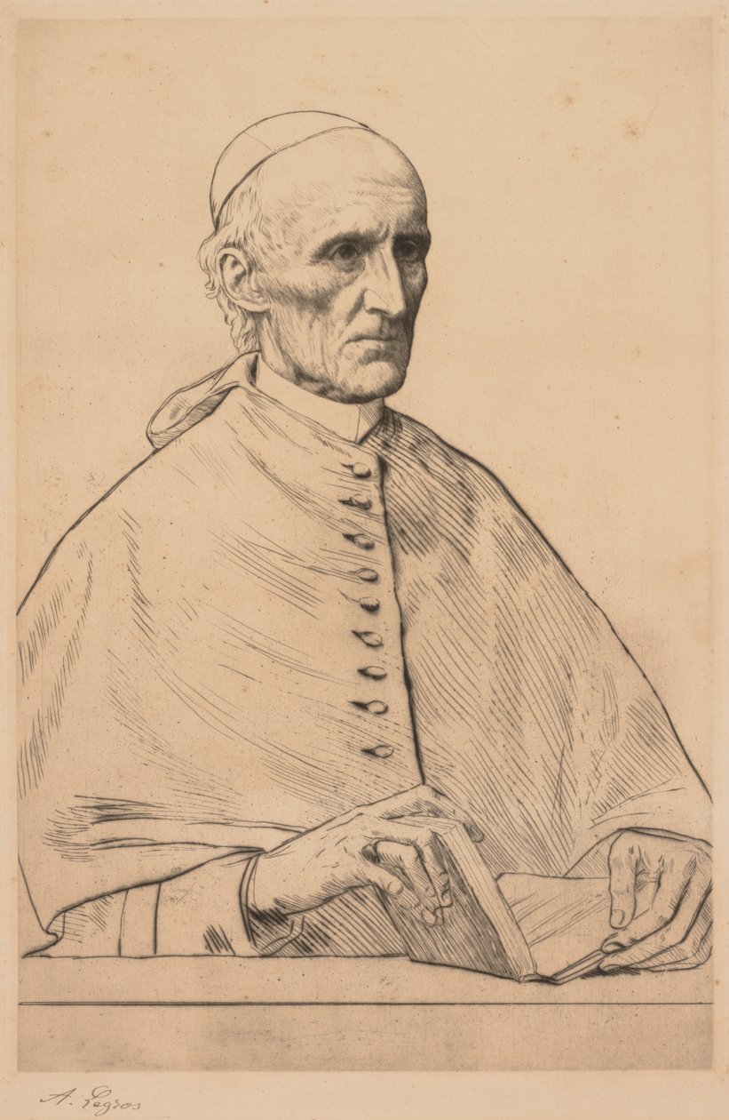 Cardinale Manning da Alphonse Legros