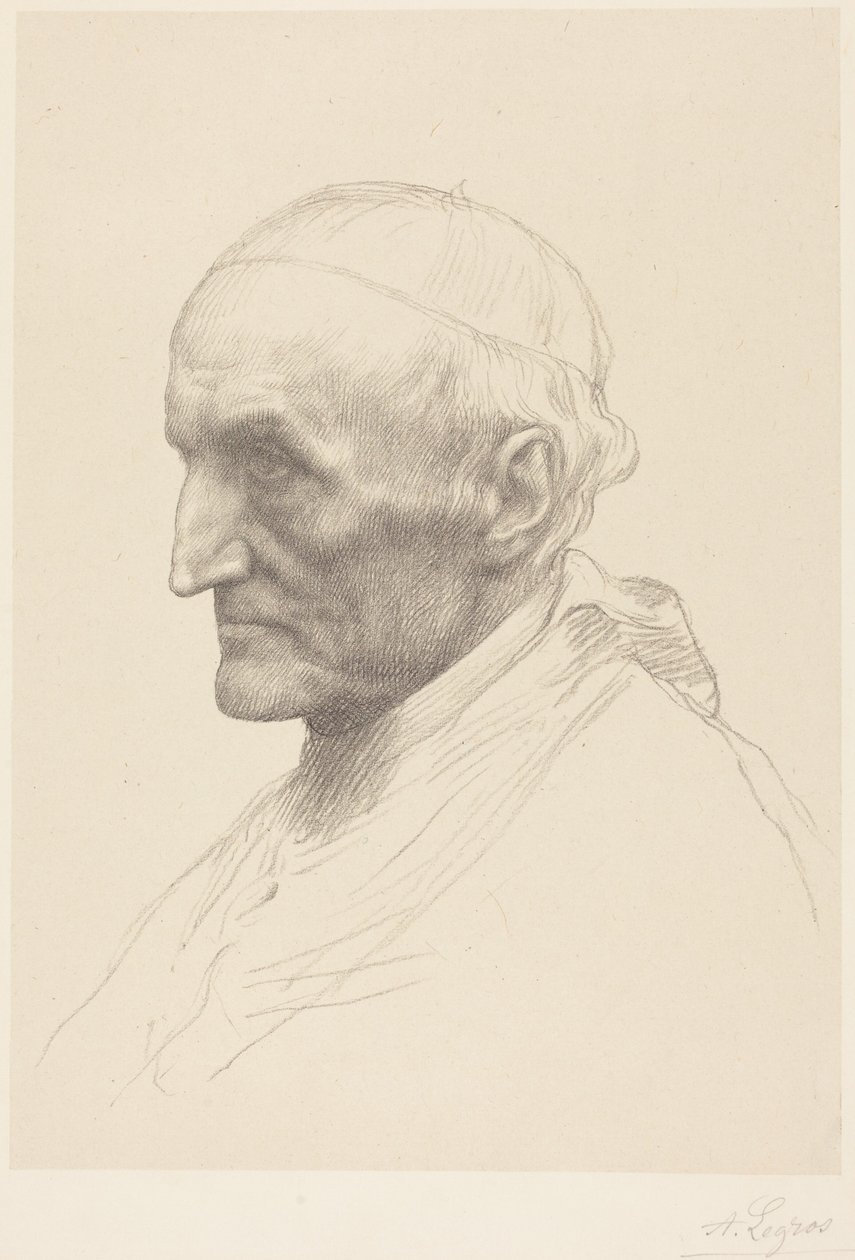 Cardinale Manning, seconda tavola da Alphonse Legros