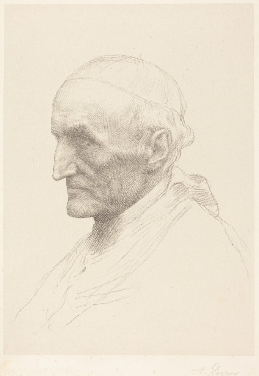 Cardinale Manning, seconda tavola da Alphonse Legros