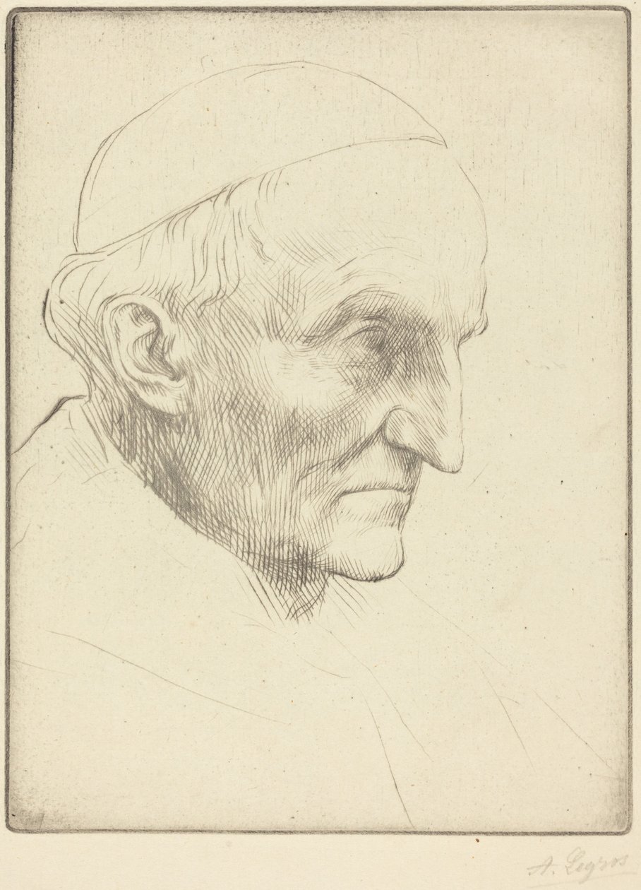 Cardinale Manning, tavola 3 da Alphonse Legros