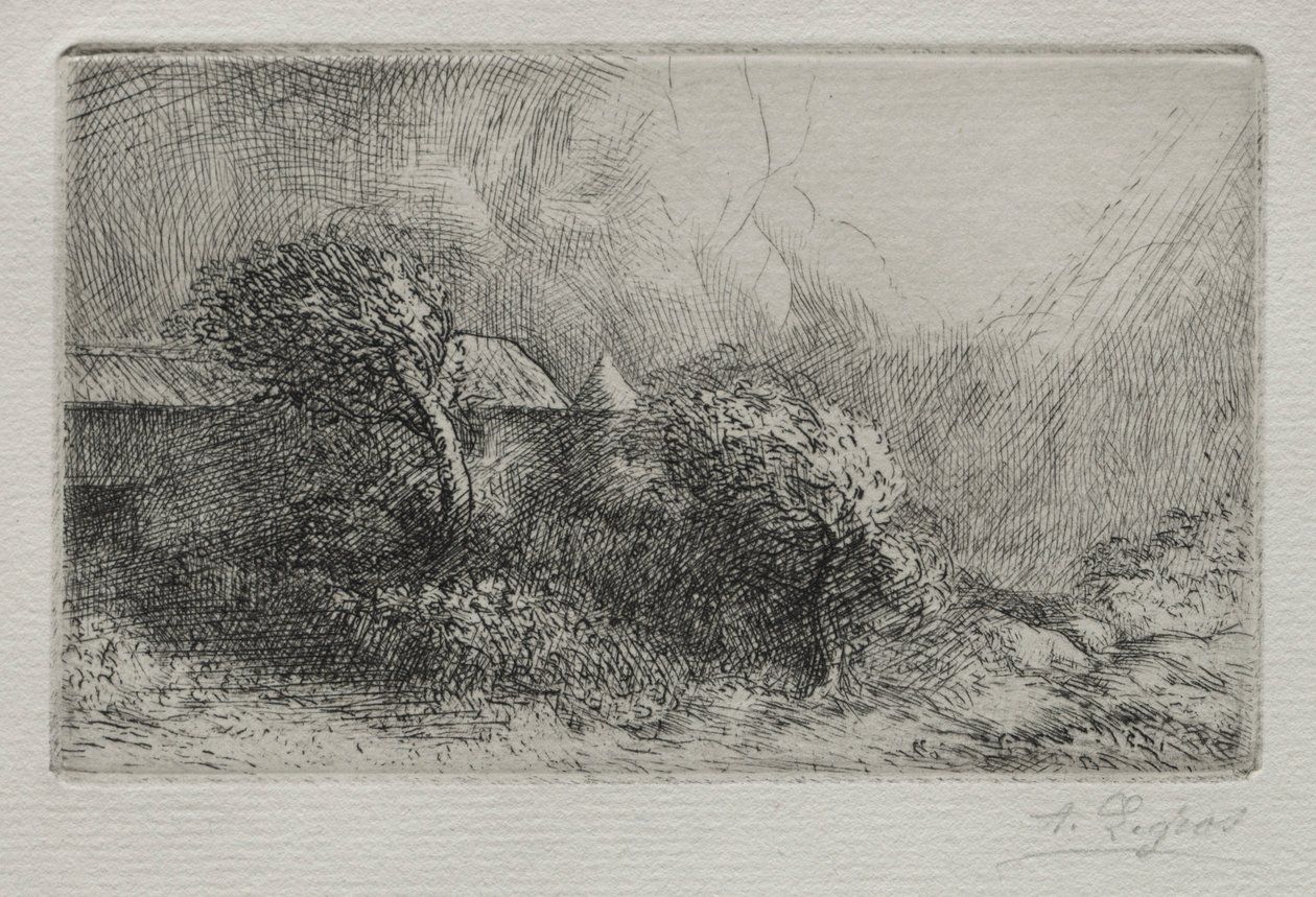 Chailli: Fine di una tempesta da Alphonse Legros