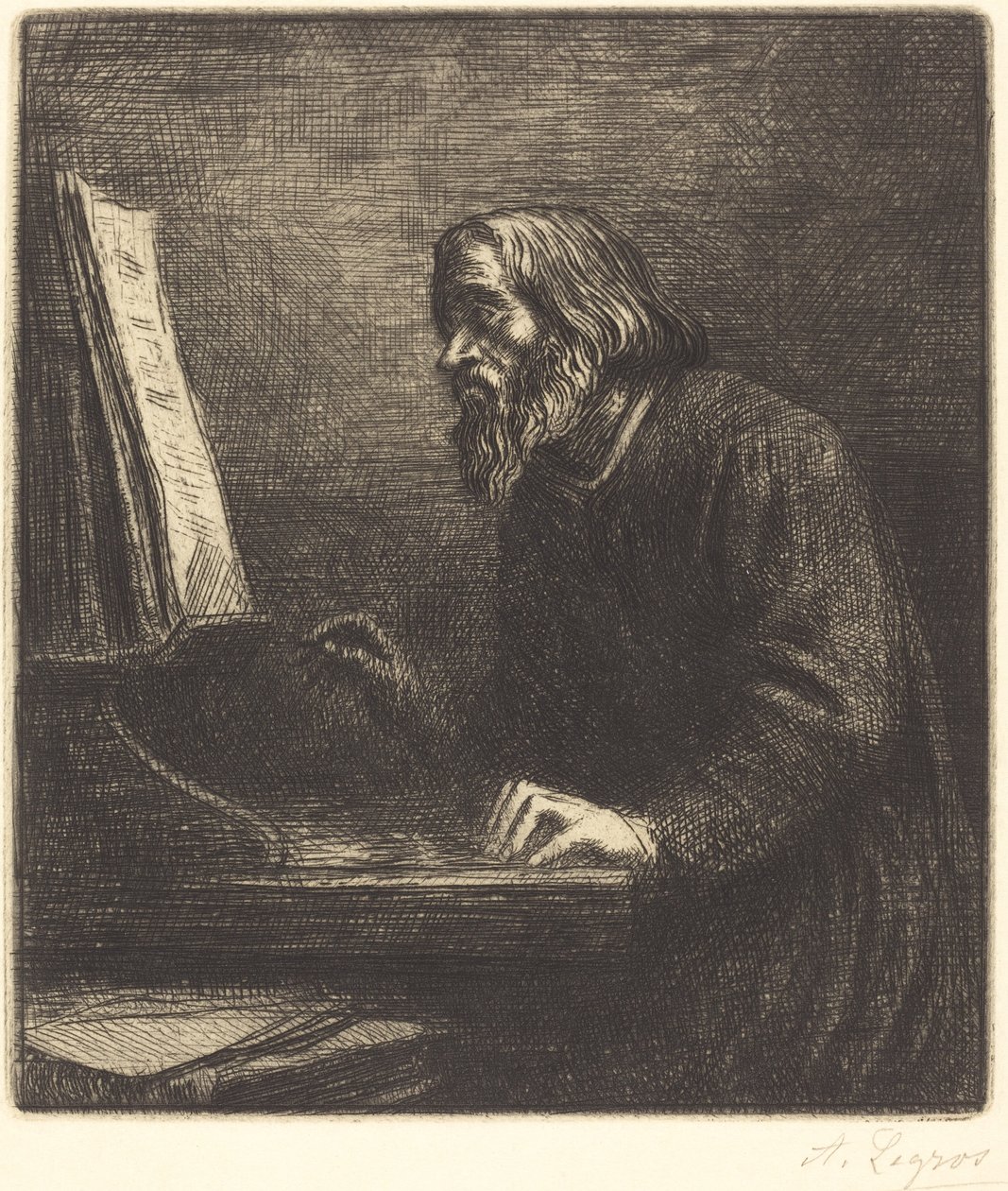 Il maestro di cappella da Alphonse Legros