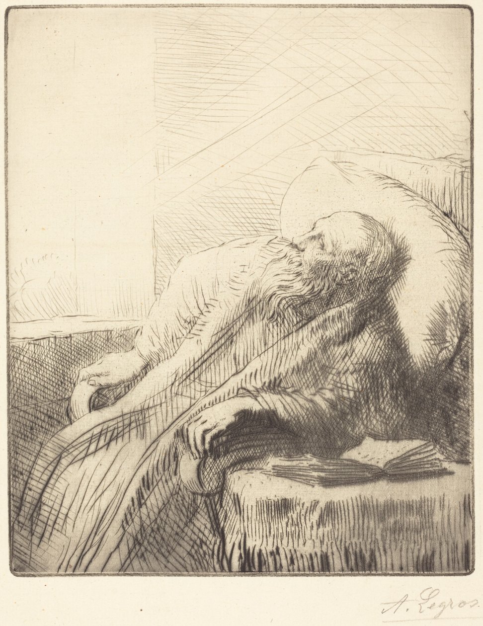 Convalescente da Alphonse Legros