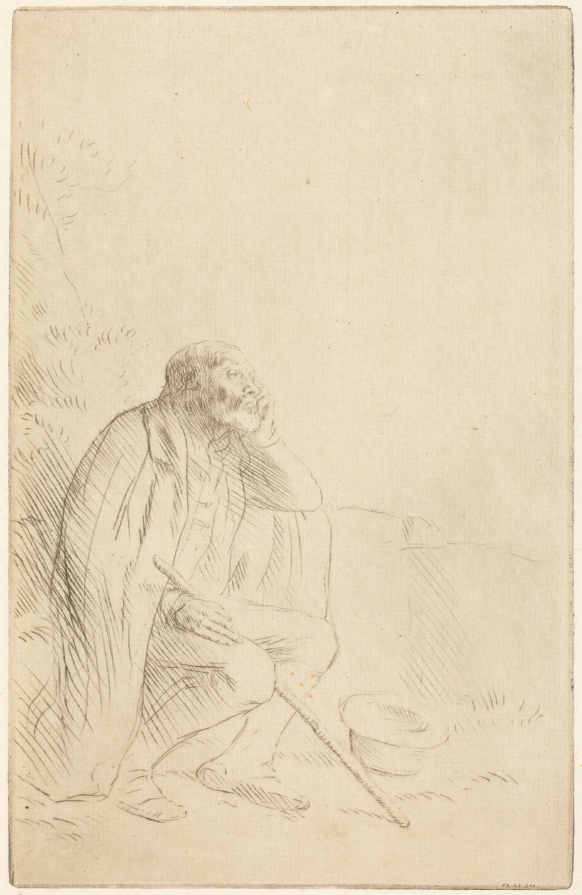 Day-dream (Il sognatore) da Alphonse Legros
