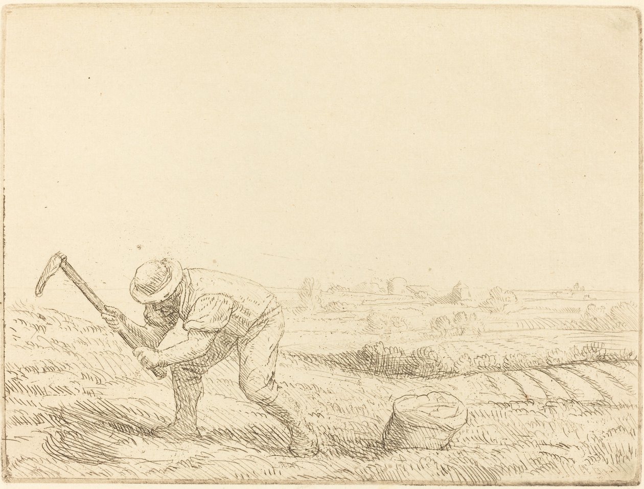 Il Minatore da Alphonse Legros