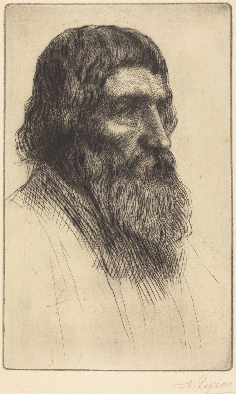 English Peasant (Contadino inglese) da Alphonse Legros