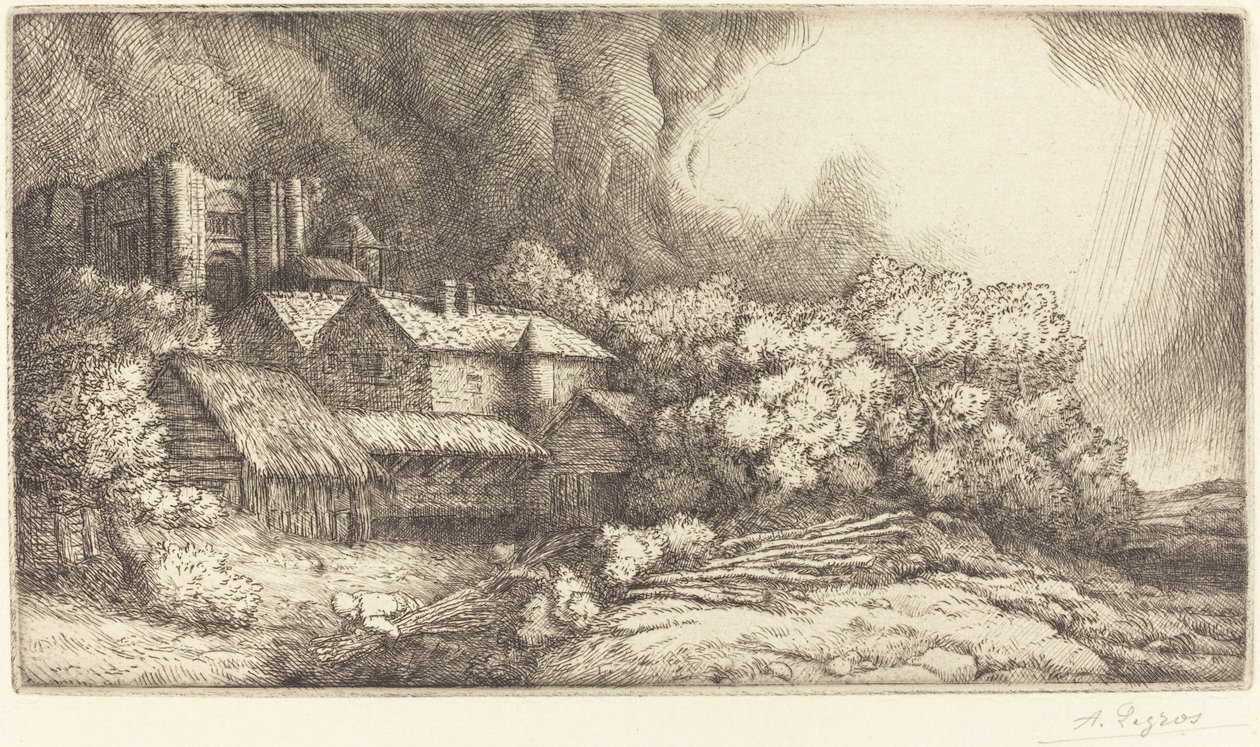 Fattoria al monastero da Alphonse Legros