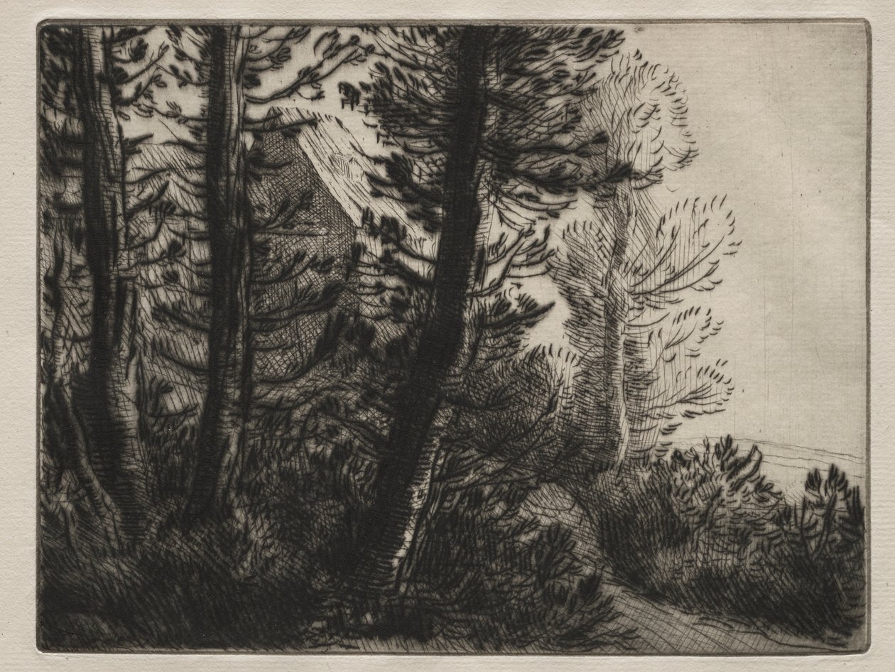 Casa della guardia da Alphonse Legros