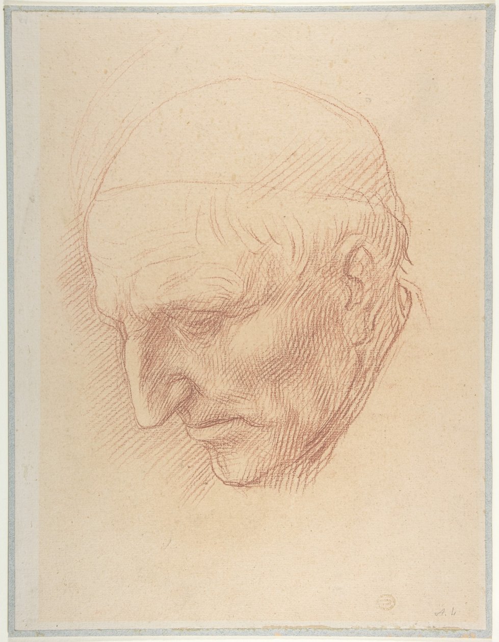 Testa di un bidello da Alphonse Legros