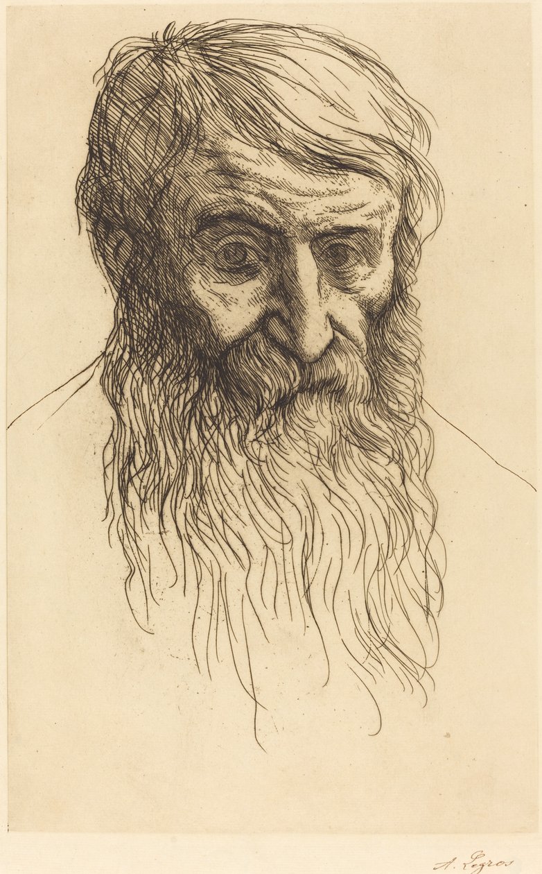 Testa di filosofo da Alphonse Legros
