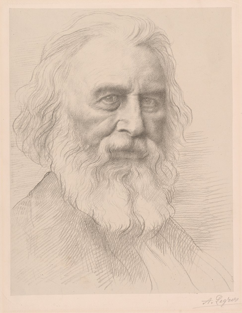 Henry Wadsworth Longfellow da Alphonse Legros
