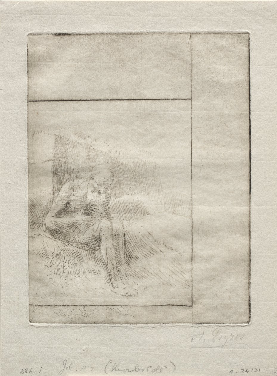 Giobbe (Seconda Tavola) da Alphonse Legros