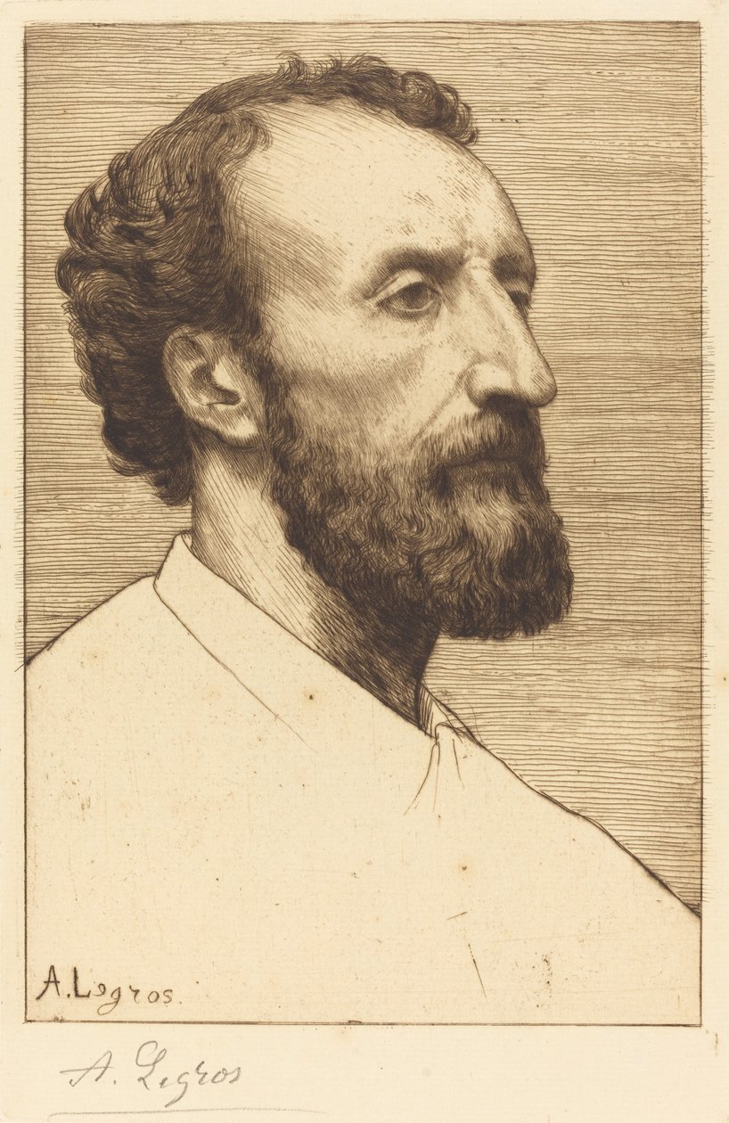 Jules Dalou, seconda lastra da Alphonse Legros