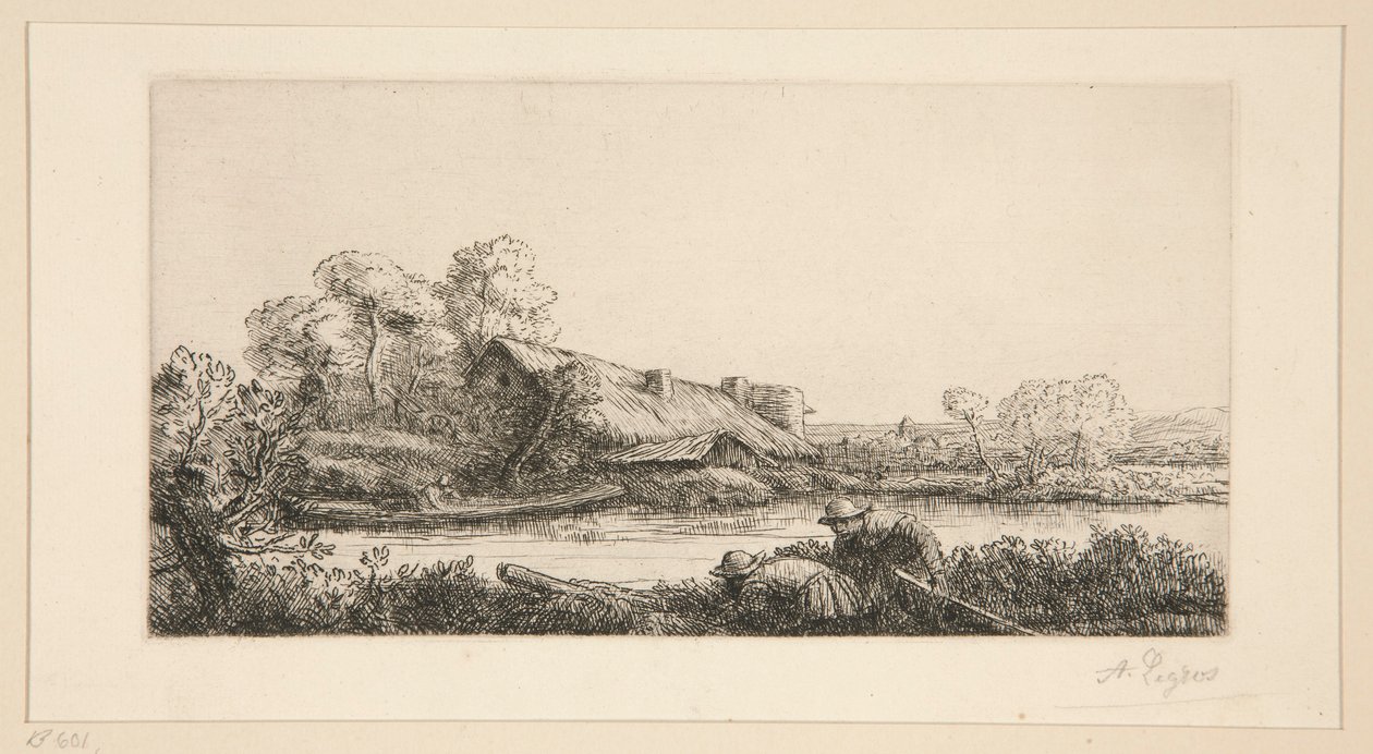 La Ferme sur la Riviere: Effet du Soir da Alphonse Legros