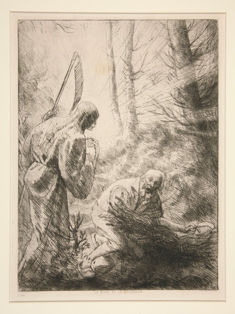 La Morte e il Boscaiolo, N. 2 da Alphonse Legros
