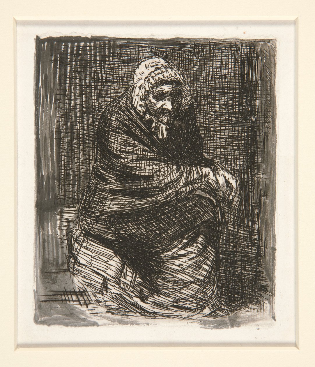 La vecchia donna Assine da Alphonse Legros