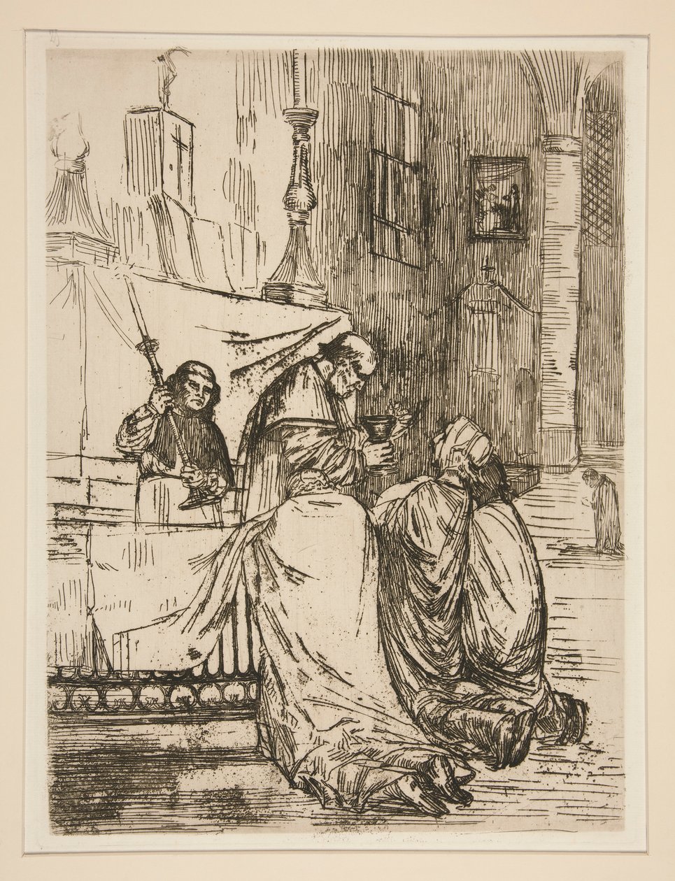 La comunione nella da Alphonse Legros
