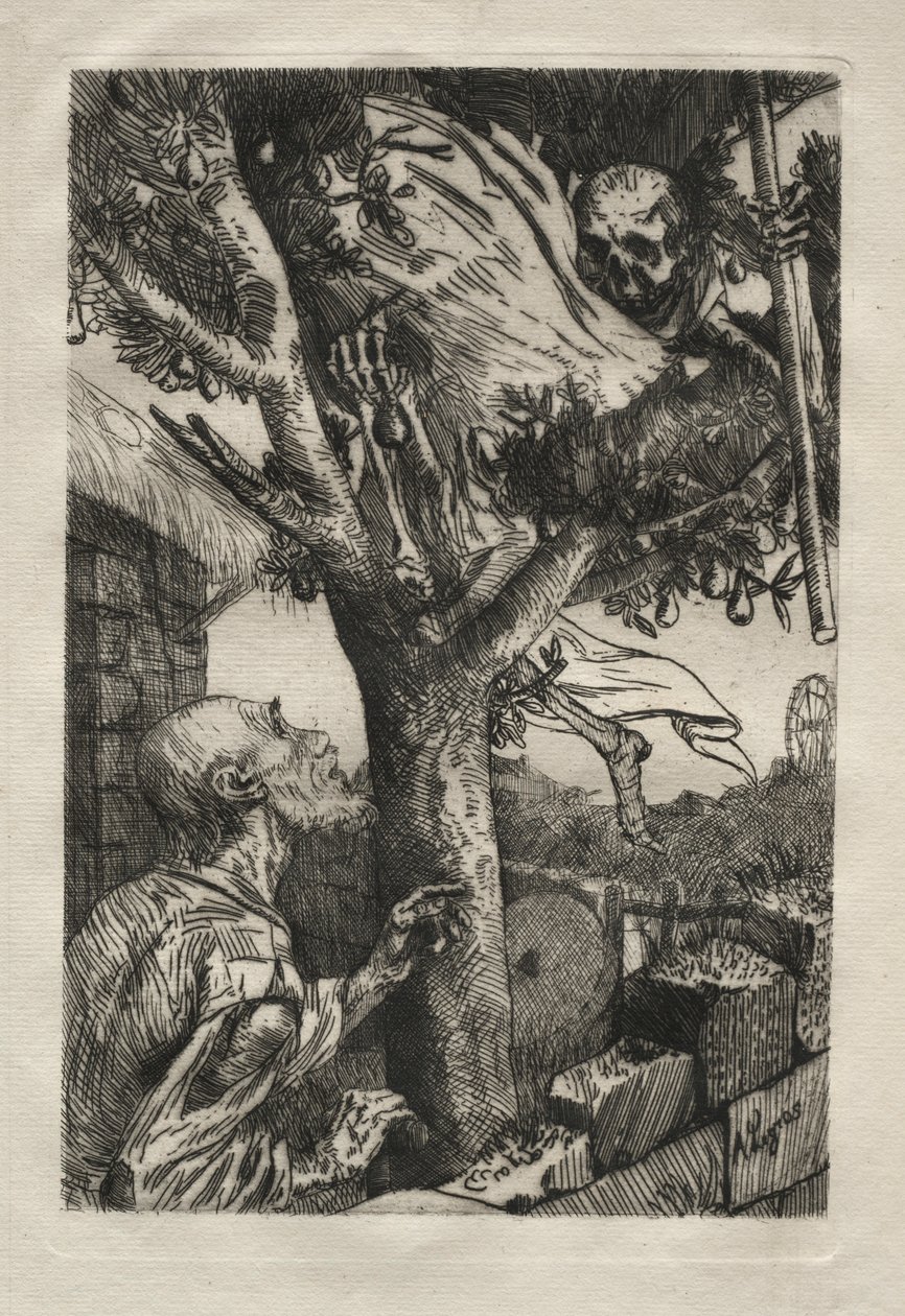La morte nel pero da Alphonse Legros