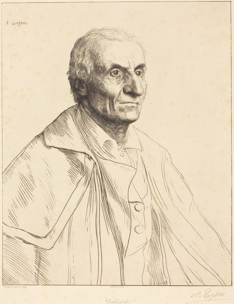 Large Spaniard (Il grande spagnolo) da Alphonse Legros