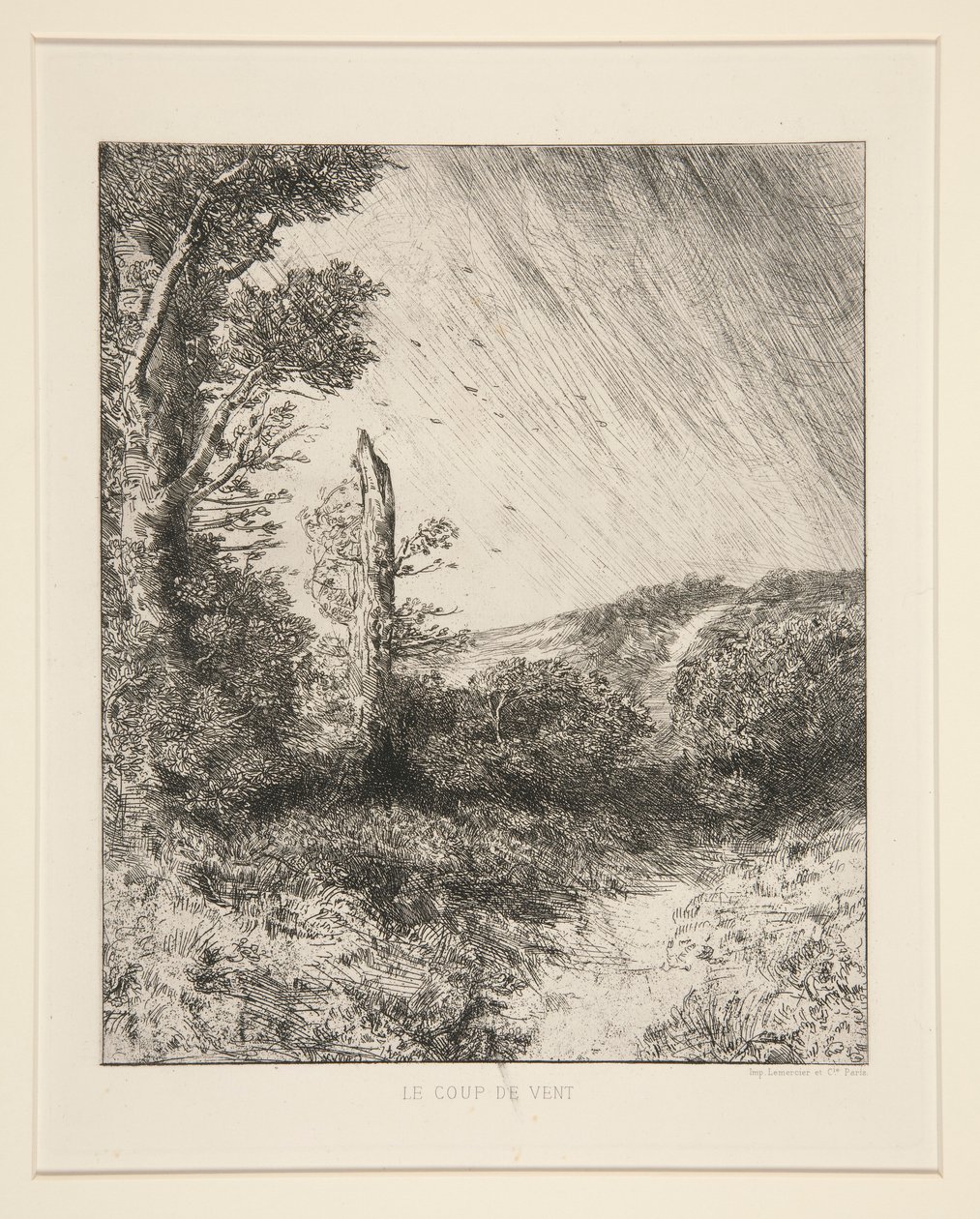 Le Coup de Vent da Alphonse Legros