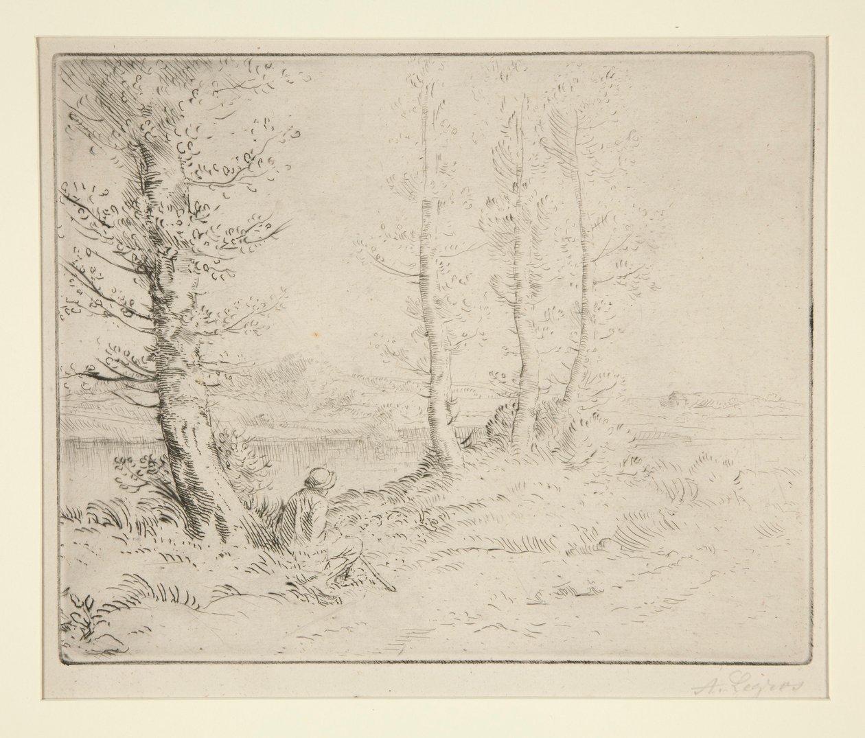 Lungo la riva da Alphonse Legros