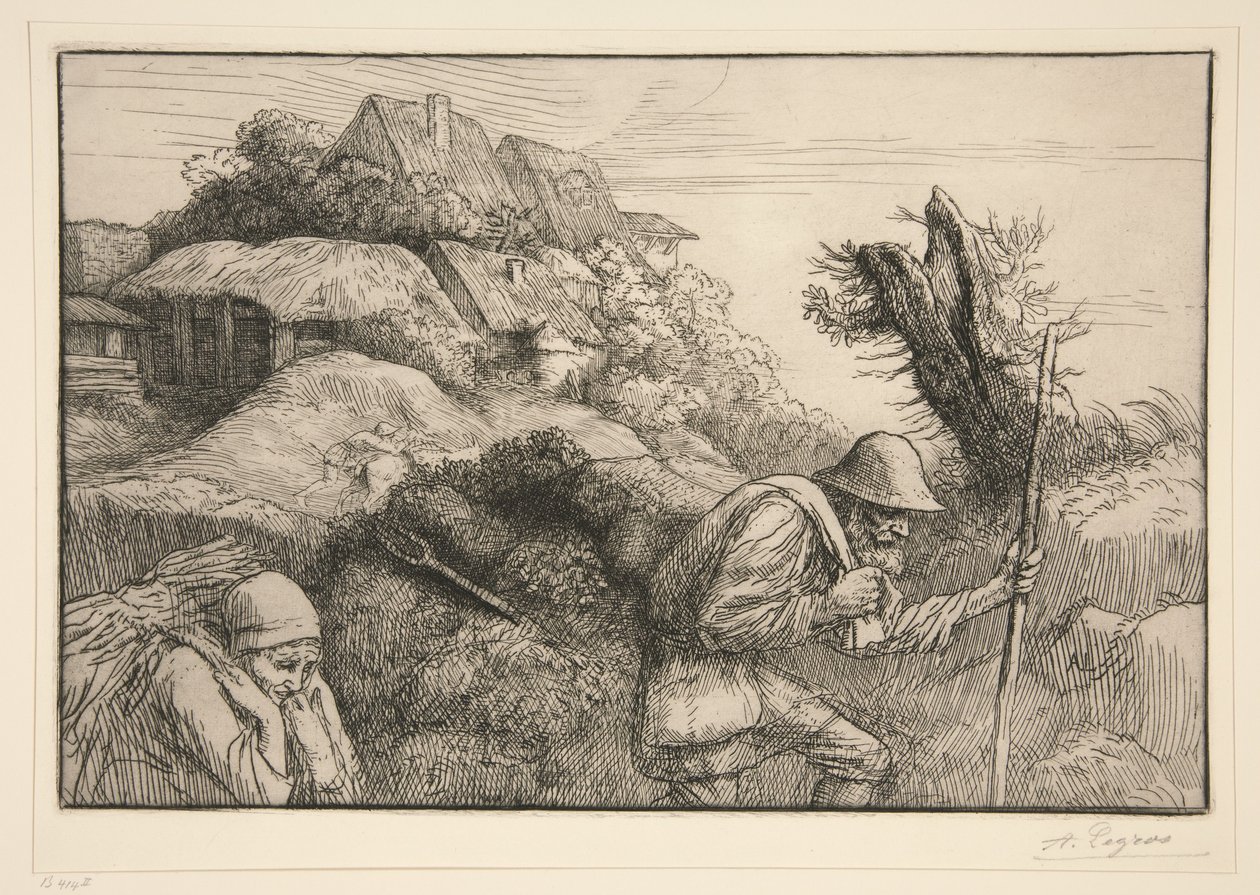 Il ritorno dal bosco da Alphonse Legros