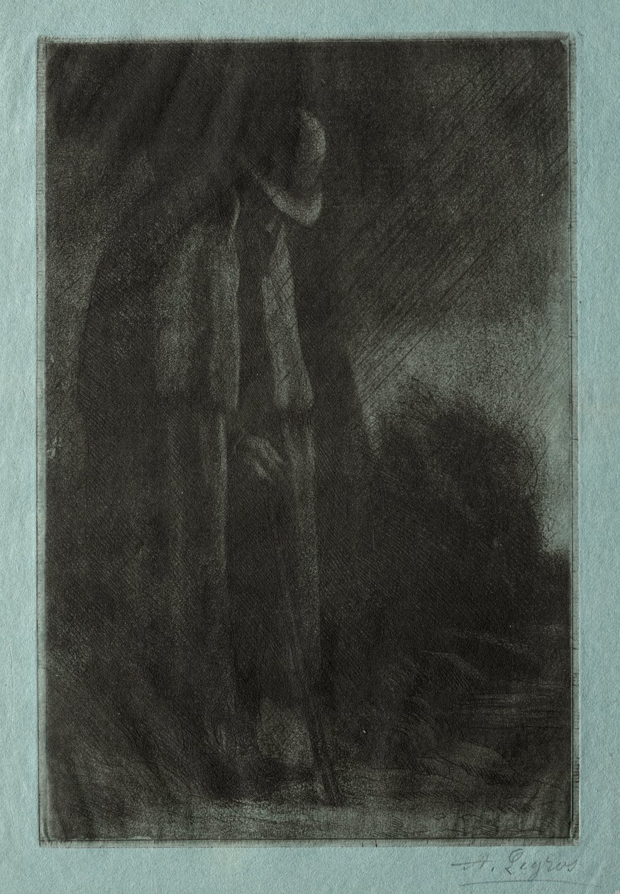 Il viaggiatore al riparo da Alphonse Legros